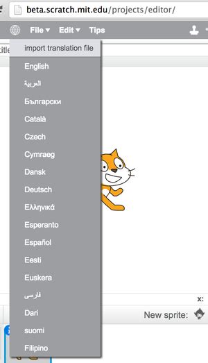 scratch tagalog translate to english|How to Translate Scratch .
